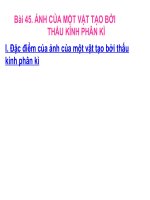 Bài 45. Anh tao boi TKPK