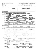 de thi hk i anh 6. 2