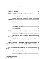 Phương hướng và kiến nghị nhằm hoàn thiện Công tác quản lý hoạt động đầu tư xây dựng và kinh doanh nhà cho người thu nhập thấp