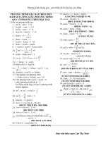 phương trình lượng giác theo sin,cos