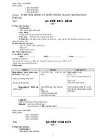 Giao an hinh hoc 11 CB-Chon bo