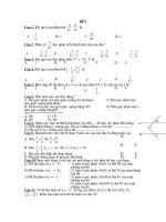 ĐỀ THI TOÁN 7 - 9