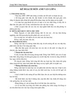 kế hoạch BM Anh 6