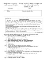 Đề thi cuối kỳ 1_08-09