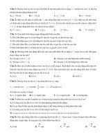 Bài tập TN Vật lý 12