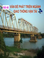 Bài 40 Địa lý 12