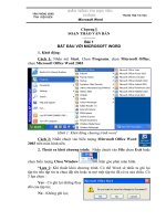 Tài liệu Word 2003
