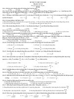 Đề thi thử TN 2009 số 006 ( CT mới, hoàn chỉnh )