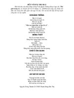 Chùm thơ nhà giáo