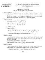 Đề Thi HSG Tỉnh Nghệ An 08-09 ( Bảng A)