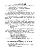 PHƯƠNG PHÁP RÈN HS KĨ NĂNG VIẾT BÀI NGHỊ LUẬN HAY