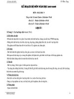 Kế hoạc bộ môn hóa 9