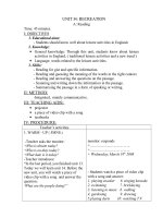 Word U 14 Reading(hay)