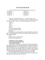 tien trinh dai hoi lien doi