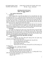 kế hoạch giảng dạy năm 2008