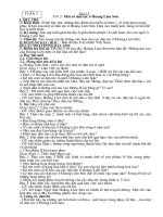 Địa lý 4 - kì I