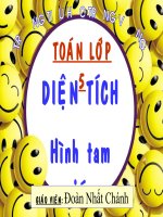 dien tich hinh tam giac