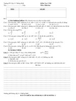 Đề kiểm tra toán 9 hk1