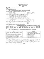 Kiểm tra học kỳ II _ Đề 8