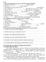 Review for TEST 45'''' (2nd - II)