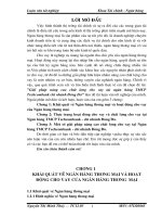 Nâng cao chất lượng cho vay tại ngân hàng TMCP Techcombank chi nhánh Đông Đô