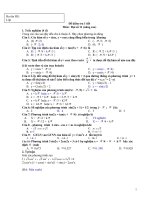 ĐS 11 ĐÊ KT 1 tiet ch 1