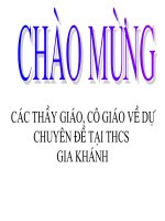 Chuyên đề Anh năm học 2007-2008
