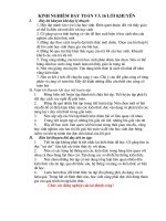 Kinh nghiệm dạy toán