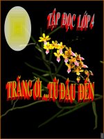 Tập đọc : trăng ơi từ đâu đến