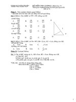kiểm tra 45p toán 9 cả năm