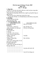 Tuần 7(đủ các môn)