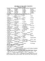 Khảo sát học sinh giỏi lớp 6