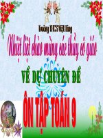 Chuyen De Toan 9