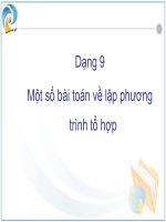 toán tổ hợp
