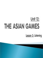 Unit 12 _ The Aían Games_ Listening