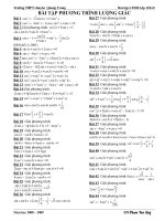 Bài tập LTĐH 2009 chuyên đề lượng giác