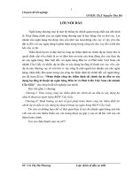 Hoàn thiện công tác thẩm định tài chính dự án đầu tư xây dựng hạ tầng kĩ thuật tại ngân hàng Đầu tư và Phát triển Việt Nam chi nhánh Cầu Giấy