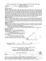 Thi HSG lý 8 (đề + đáp án)