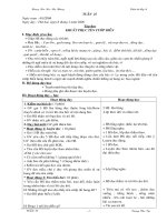 G/A lớp 4 tuần  25( chi tiết)