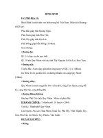 Một số thông tin về Bình Định