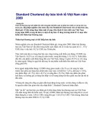 Dự đoán Kinh tế Việt Nam 2009