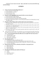 200 câu hỏi trắc nghiệm CB