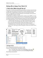 Hướng dẫn sử dụng phầm mềm quản lý điểm CMark5