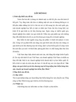 Tác động của quá trình tự do hóa thương mại tới hoạt động bảo hiểm hàng hóa vận chuyển tại doanh nghiệp bảo hiểm Bảo Minh