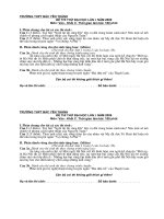 Đề thi thử ĐH lần 1-2009. Môn Văn Khối C