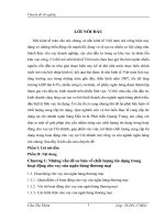 GIẢI PHÁP NÂNG CAO CHẤT LƯỢNG TÍN DỤNG TRONG HOẠT ĐỘNG CHO VAY TẠI CHI NHÁNH NGÂN HÀNG ĐẦU TƯ & PHÁT TRIỂN QUANG TRUNG