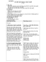 Hướng nghiệp 10 tiết 4