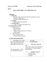 giáo án sinh 10 nc