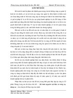 Nâng cao công tác kế toán NVL- CCDC tại công ty Cổ phần Thăng Long