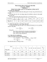 Thiết kế phần điện cho nhà máy nhiệt điện công suất 240MW